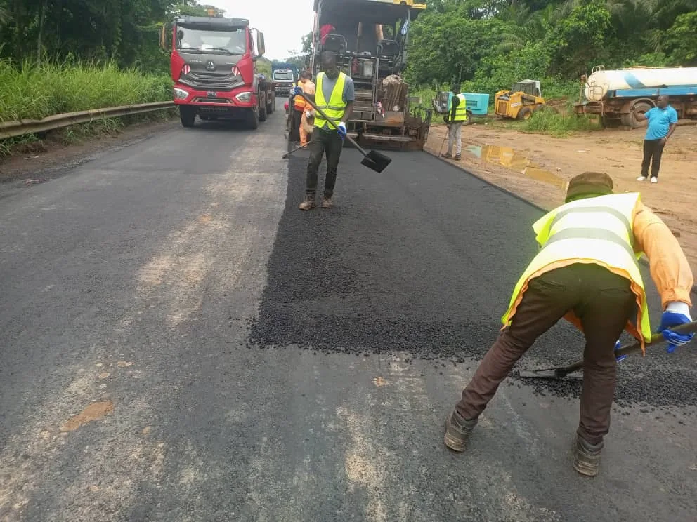 Nationale N°3, Yaoundé–Douala : Poursuite des Travaux de Traitement de la Chaussée