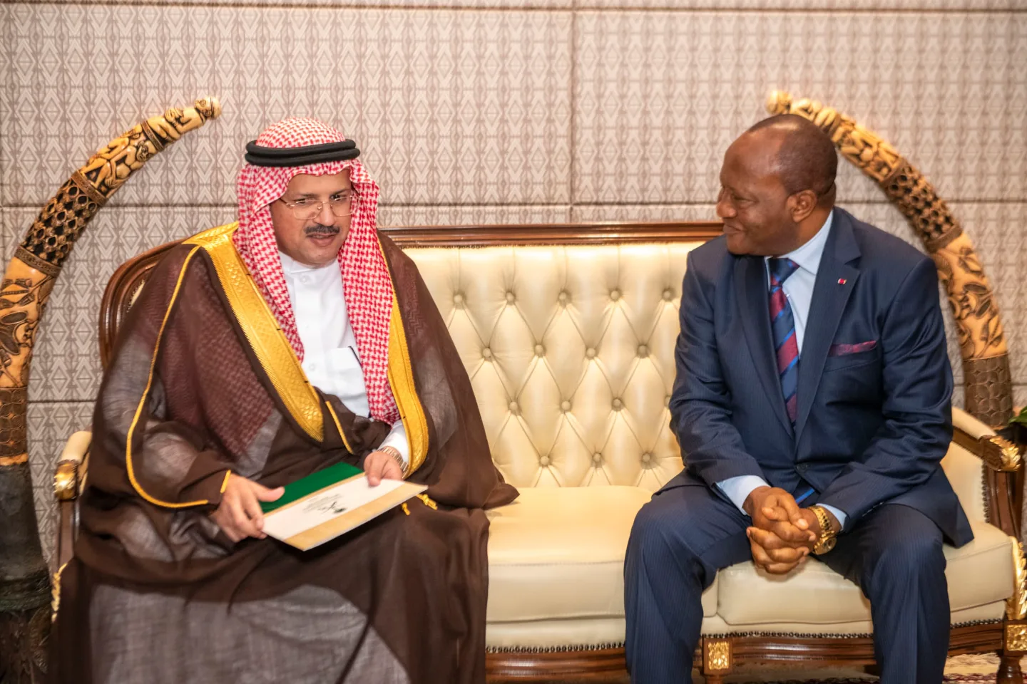 ​Coopération parlementaire : Le Président de l’Assemblée nationale reçoit l’Ambassadeur d’Arabie Saoudite