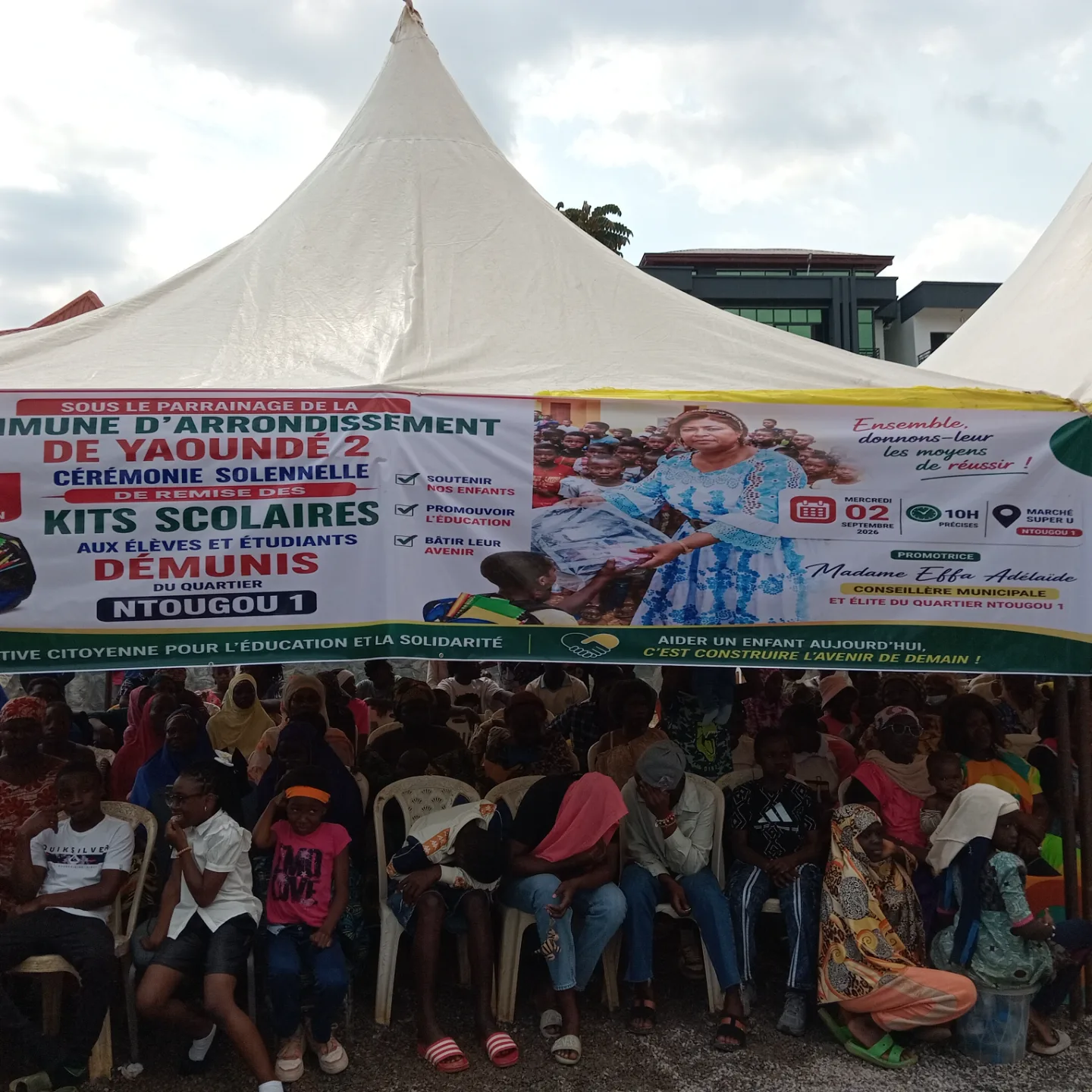 Yaoundé 2e : Élans de solidarité pour une rentrée scolaire réussie